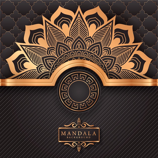 Luxury mandala decorative ethnic element background