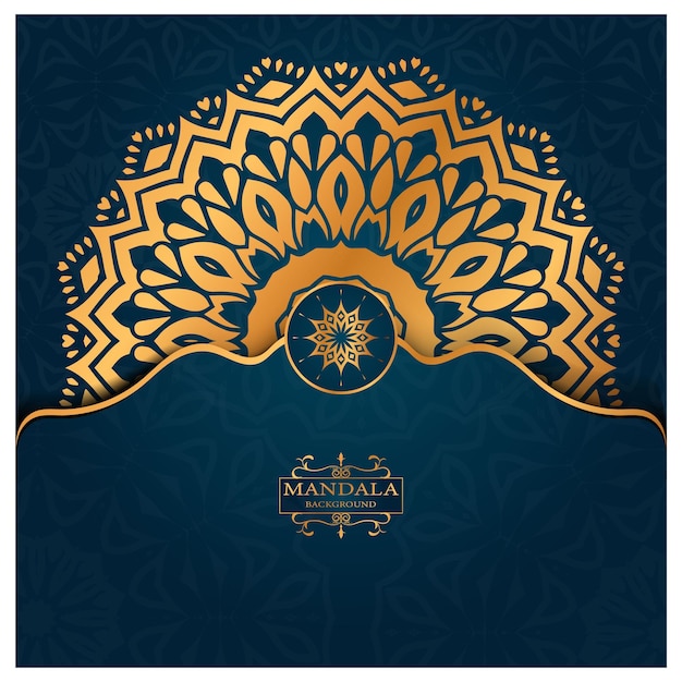 Luxury mandala decorative ethnic element Vector