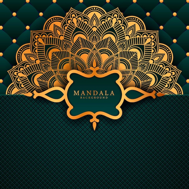 Vector luxury mandala decorative ethnic element