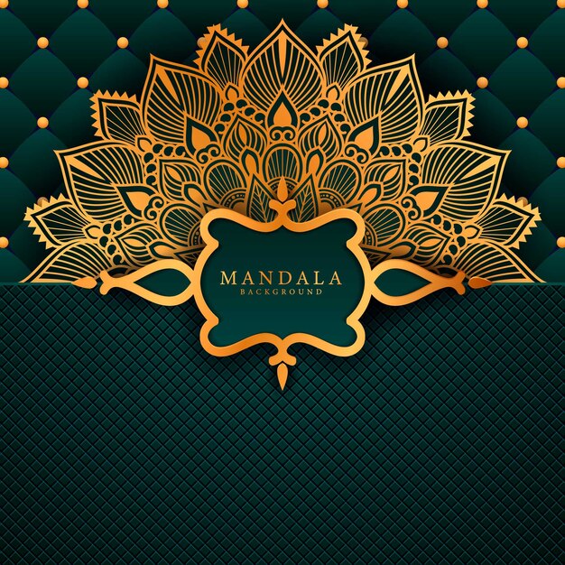 Vector luxury mandala decorative ethnic element