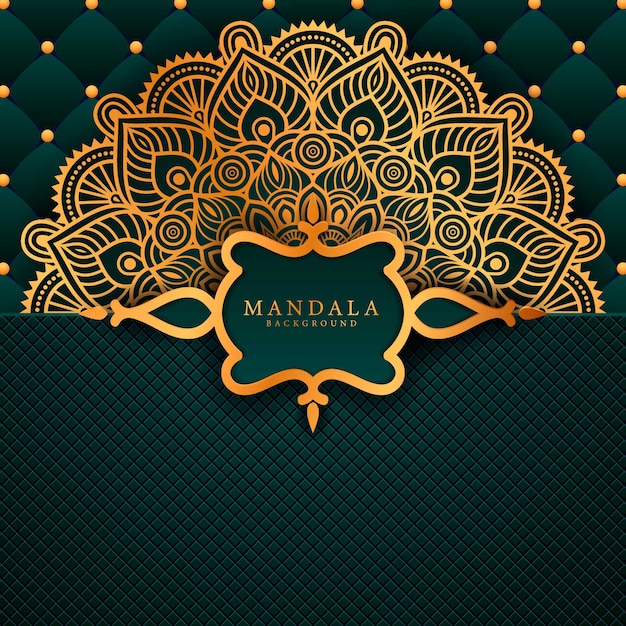 Vector luxury mandala decorative ethnic element