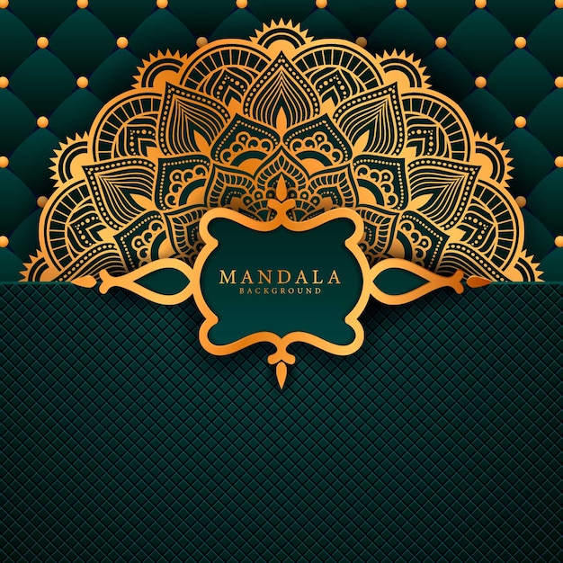 Vector luxury mandala decorative ethnic element