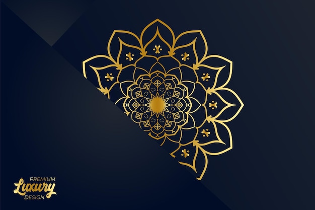 Luxury mandala design background