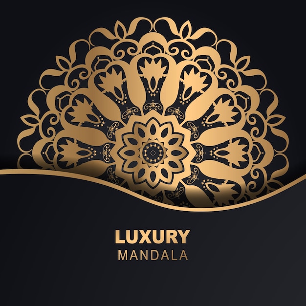 Luxury mandala design ornamental