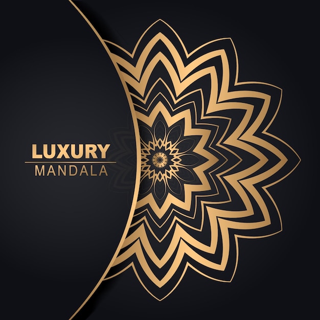 Luxury mandala design ornamental