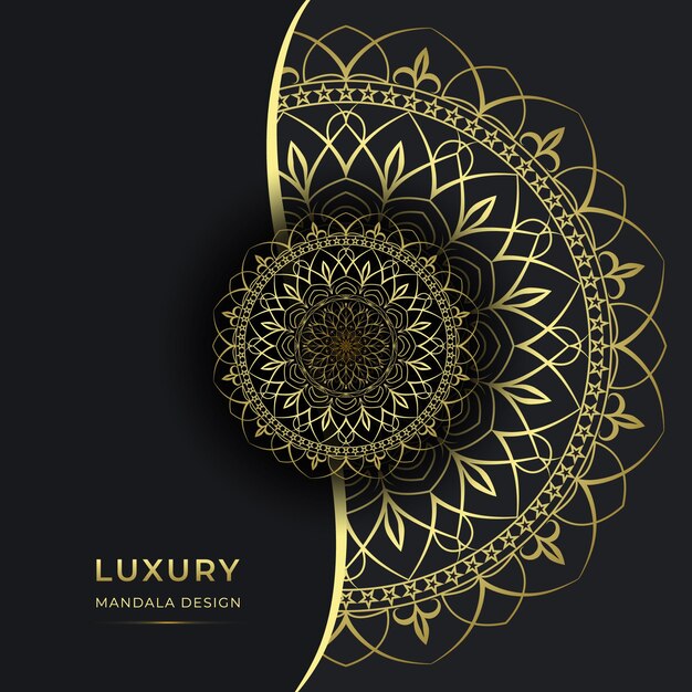 Luxury Mandala design Premium Vector