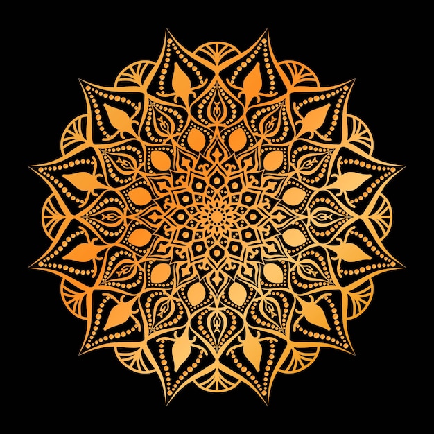 Luxury Mandala design template