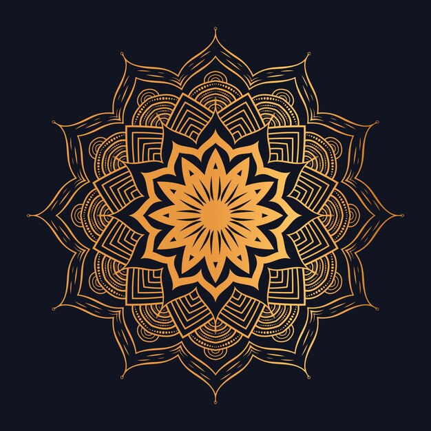 Luxury mandala design