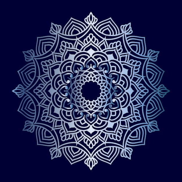 Vector luxury mandala design