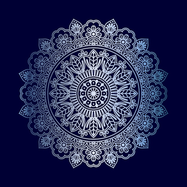 Vettore mandala design di lusso