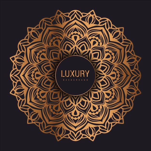 Design mandala di lusso