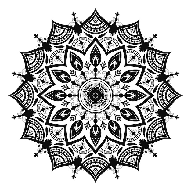 Design mandala di lusso