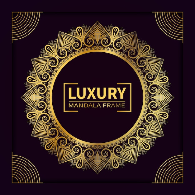 Luxury mandala design