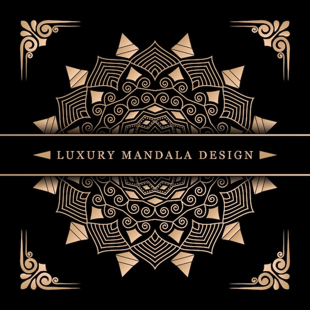 Mandala design di lusso