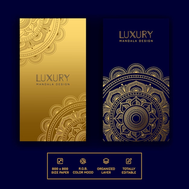 Luxury mandala design