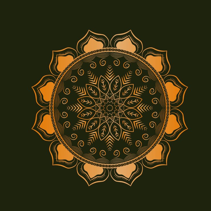 Luxury mandala design
