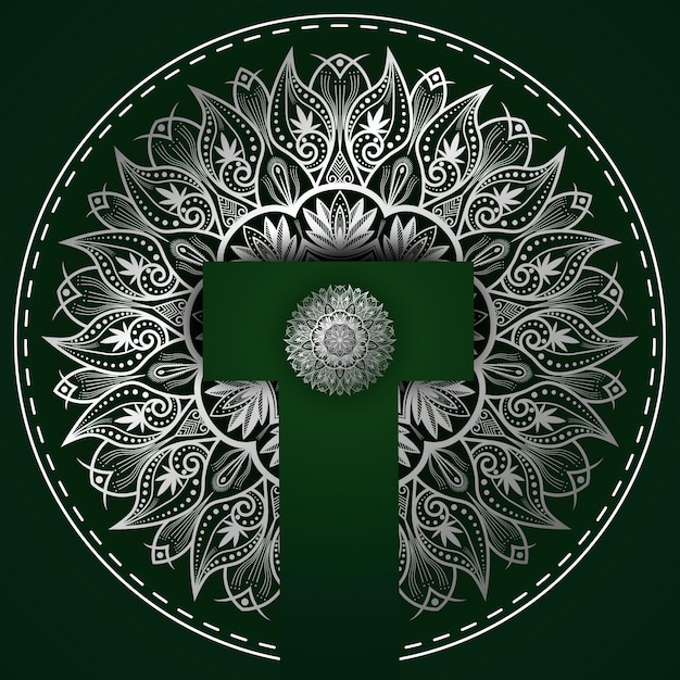 luxury Mandala Flower Design