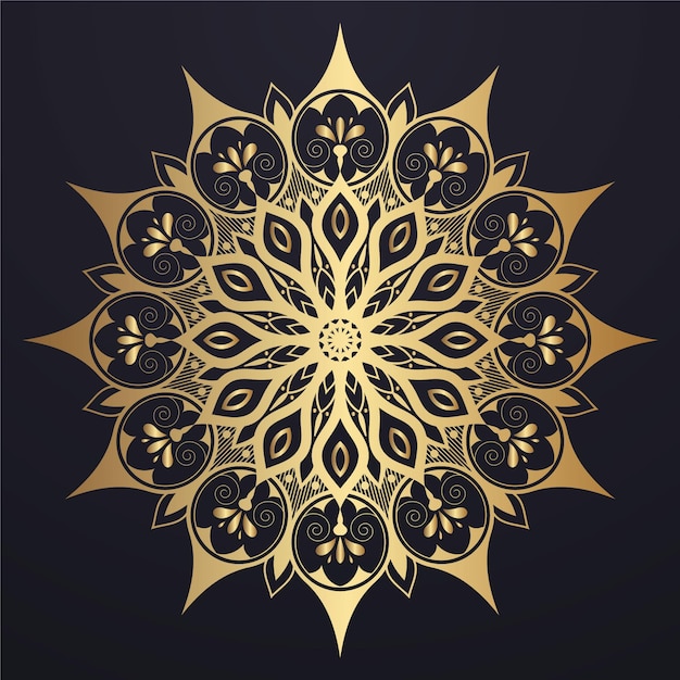 Luxury mandala illustration