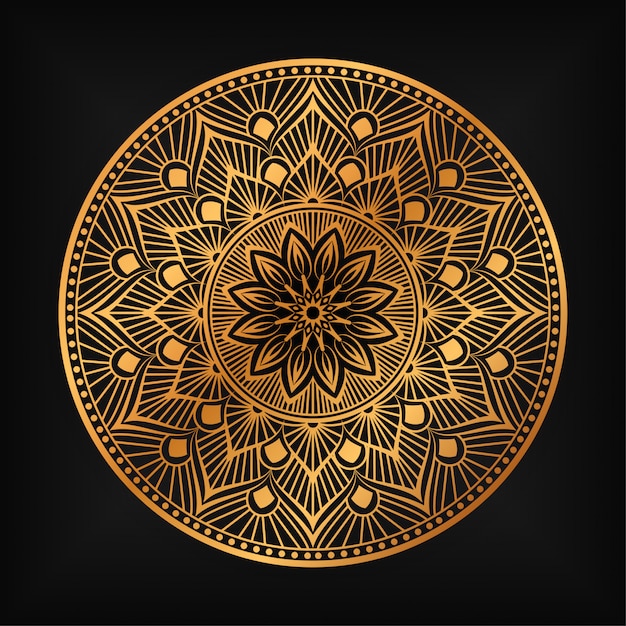 Luxury mandala islamic background