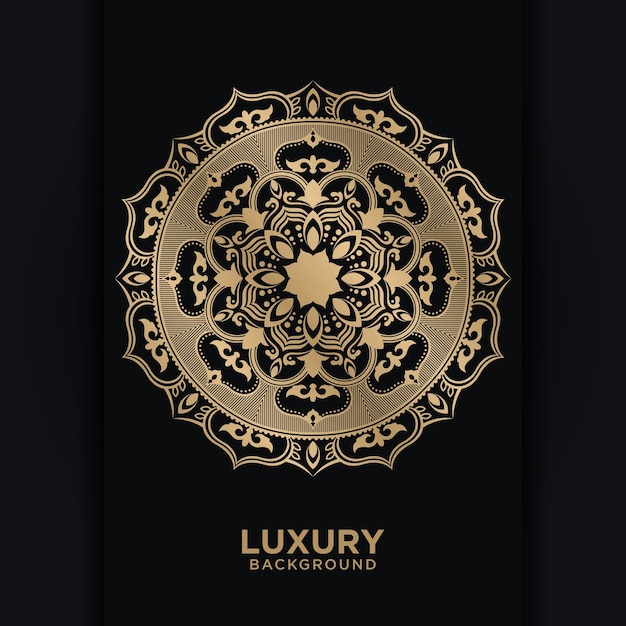 Luxury mandala line art abstract beauty vector design