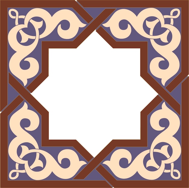 Luxury mandala ornament or floral frame vector for design requirement and facilitate your work