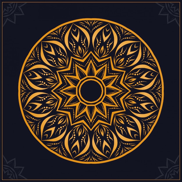 Luxury mandala ornamental background