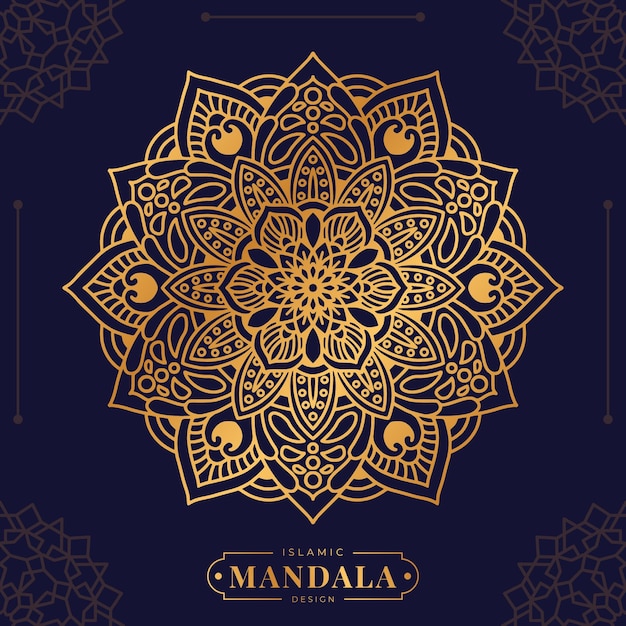 Luxury mandala ornamental design