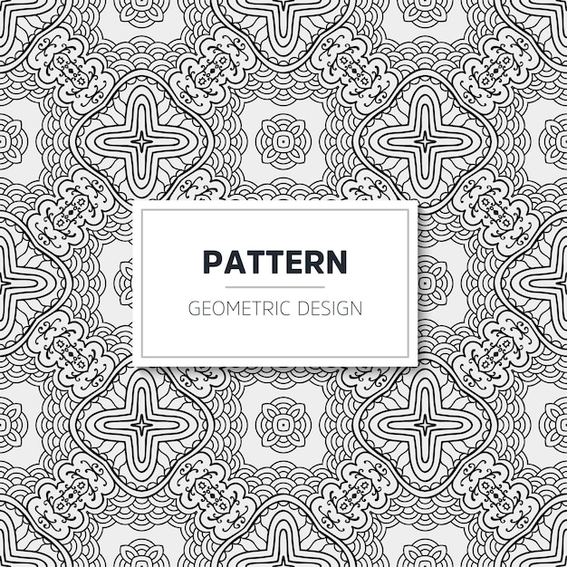 Luxury mandala pattern. geometric design