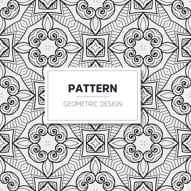 luxury mandala pattern. Geometric design