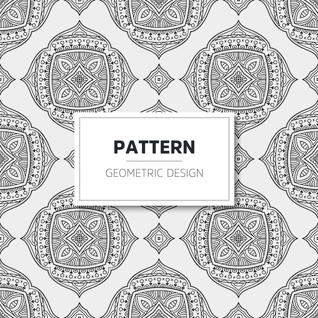 Luxury mandala pattern. geometric design