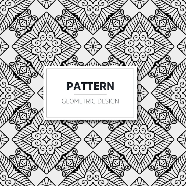 Luxury mandala pattern. geometric design