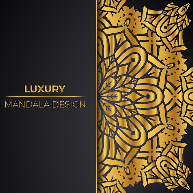 luxury mandala sharing vector floral background design