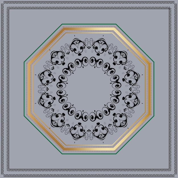 Luxury mandala vector design