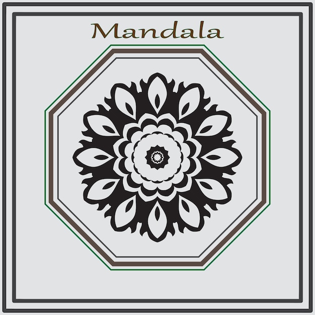 Vector luxury mandala vector design