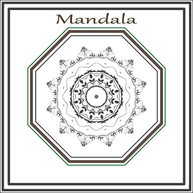 Vector luxury mandala vector design