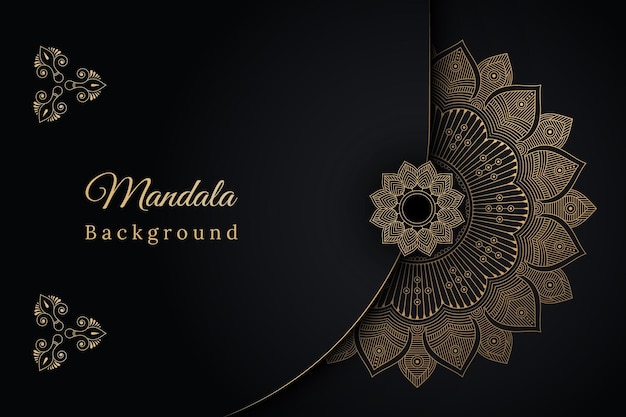 Vector luxury mandala for wedding invitation