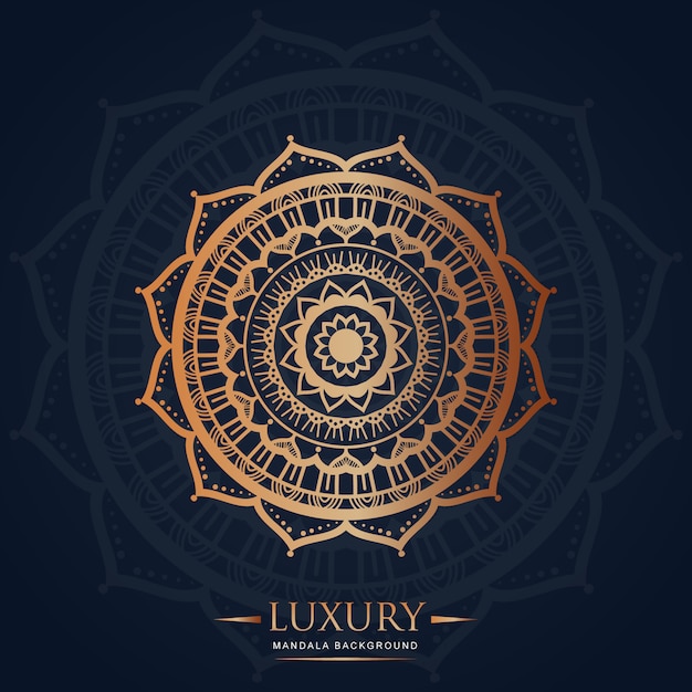 Luxury mandala with arabic art