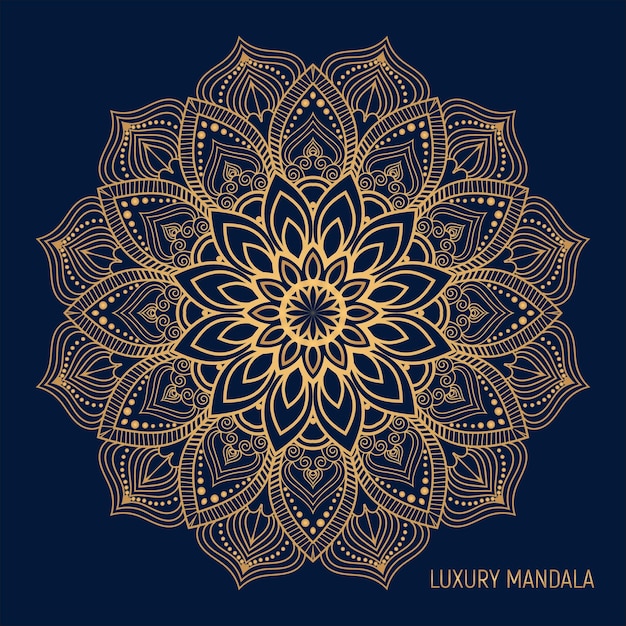 Luxury mandala with gorgeous arabesque pattern style background for cover card poster