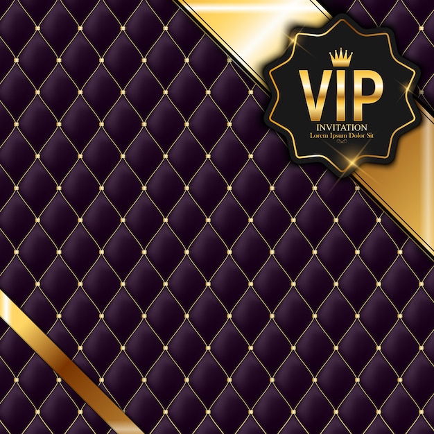 Vector luxury members, gift card vip invitation background