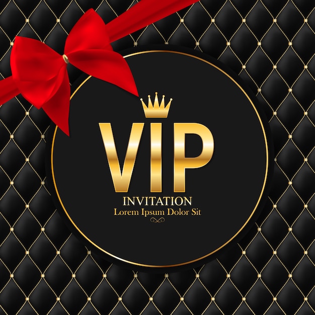 Luxury members, gift card vip invitation