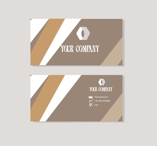 Luxury Modern and Elegant Business Card Design Template