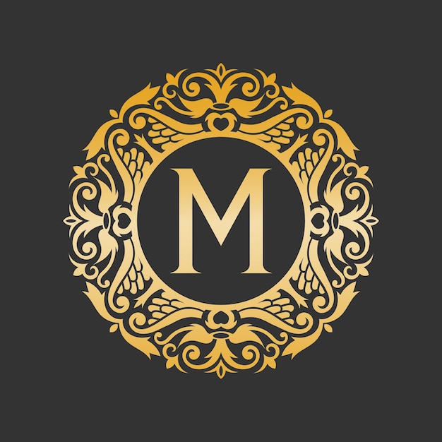 Premium Vector | Luxury monogram logo template premium design vector