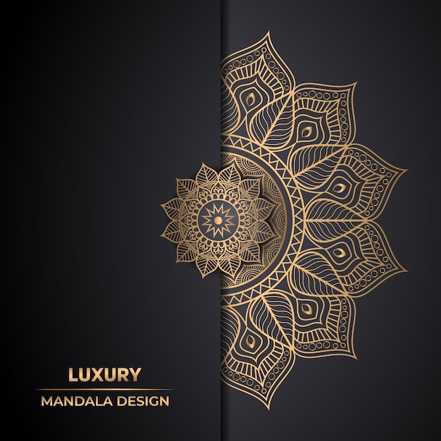 Luxury Oriental mandala Background