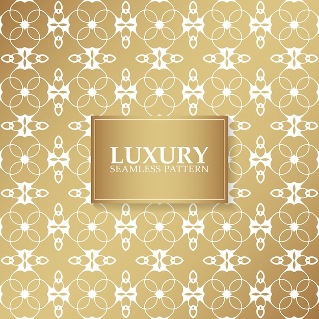 Luxury ornament pattern design background