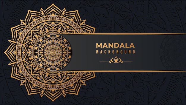 Luxury ornamental floral  islamic mandala background