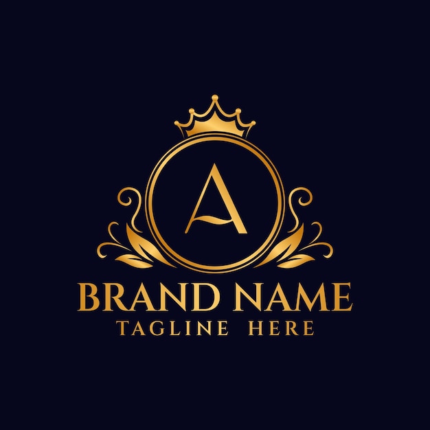 Vector luxury ornamental logo