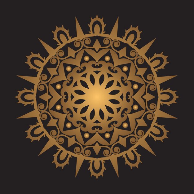 luxury ornamental mandala background design vector design