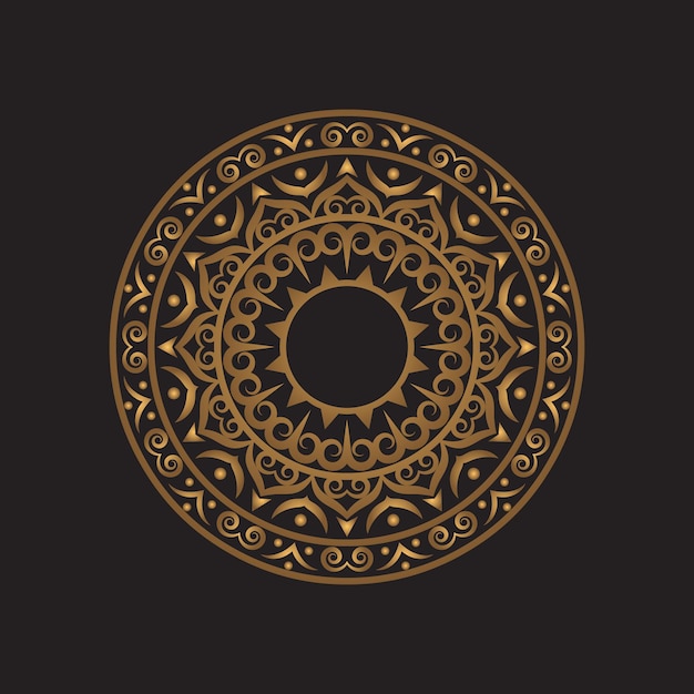 luxury ornamental mandala background design vector design