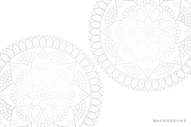 Vector luxury ornamental mandala  background in gold color