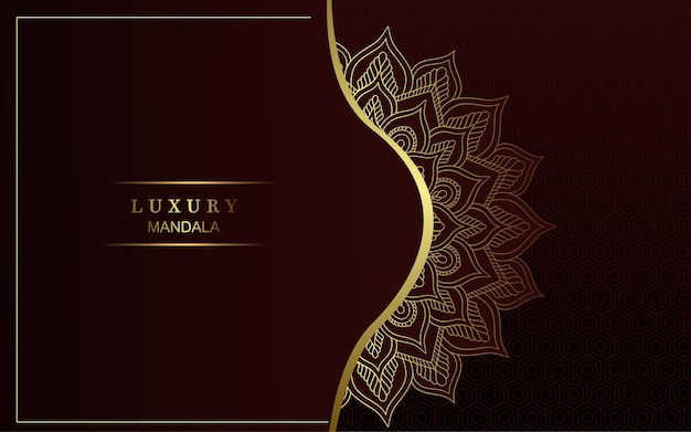 Luxury ornamental mandala background with arabic islamic east style.